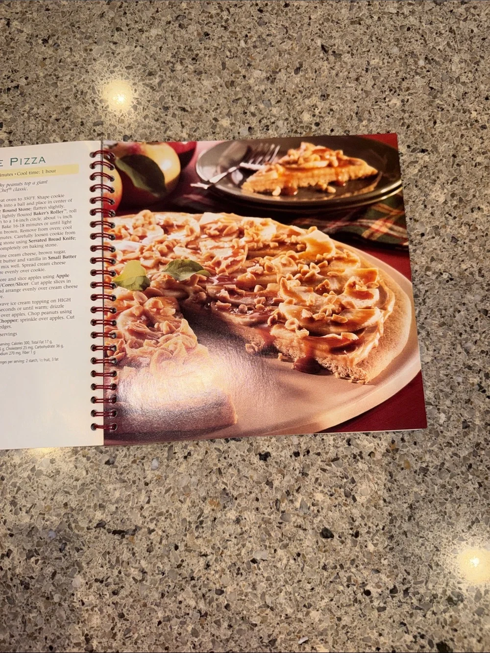 The Pampered Chef All The Best Cookbook - Red Cover with Food Photo